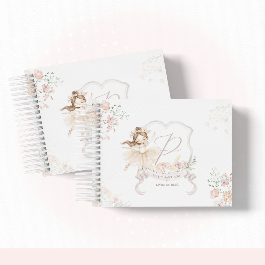 Ballet 5 - COMBO Maternidade Monogramas (Papel Amado) - Imagem 7