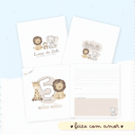 Animais Cute Menino - Kit Maternidade - Imagem 8