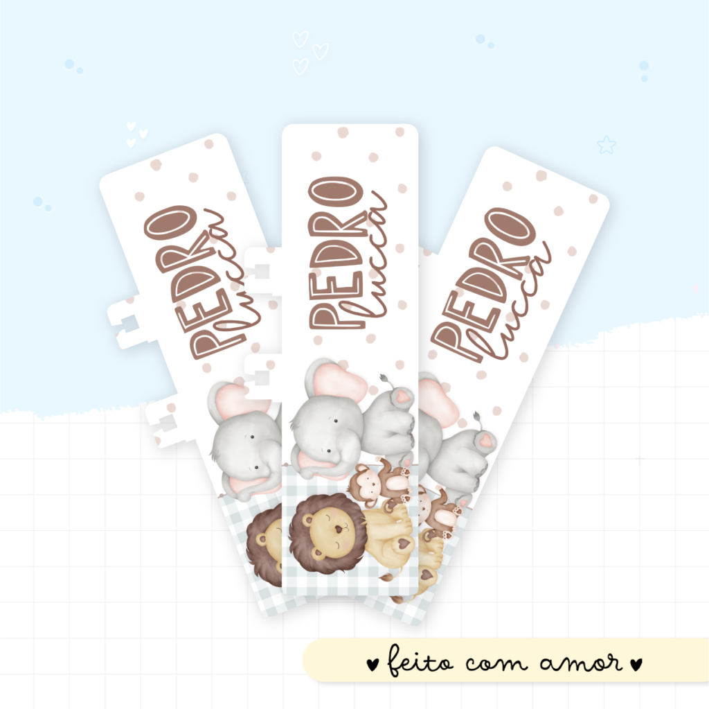 Animais Cute Menino - Kit Maternidade - Imagem 9