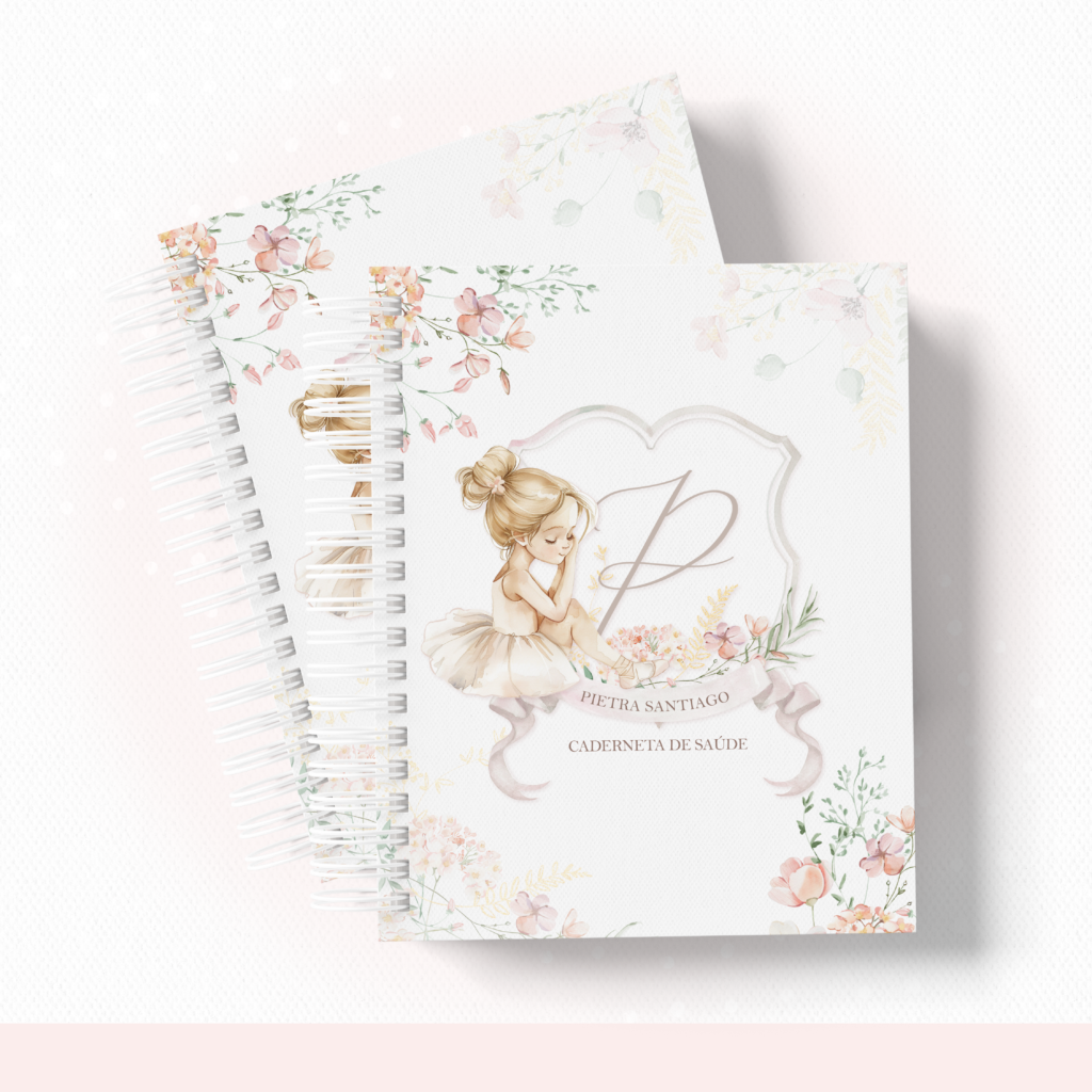 Ballet 3 - COMBO Maternidade Monogramas (Papel Amado) - Imagem 1