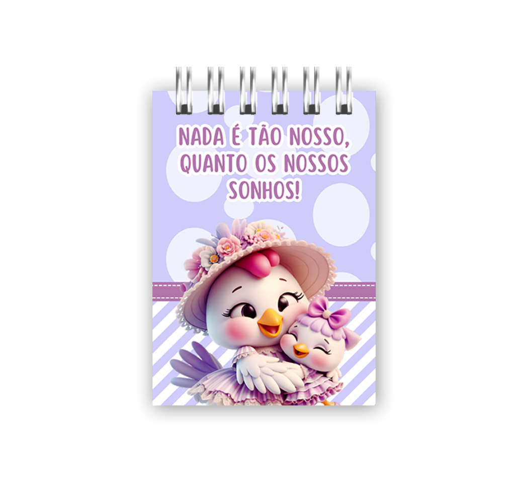 Kit Capas para Bloco A6 Cuddly Chicken (Nath) - Imagem 2