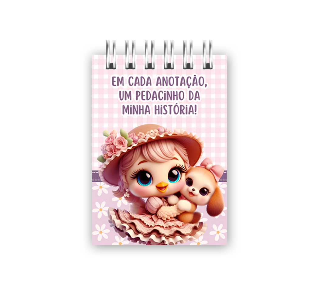 Kit Capas para Bloco A6 Cuddly Chicken (Nath) - Imagem 7