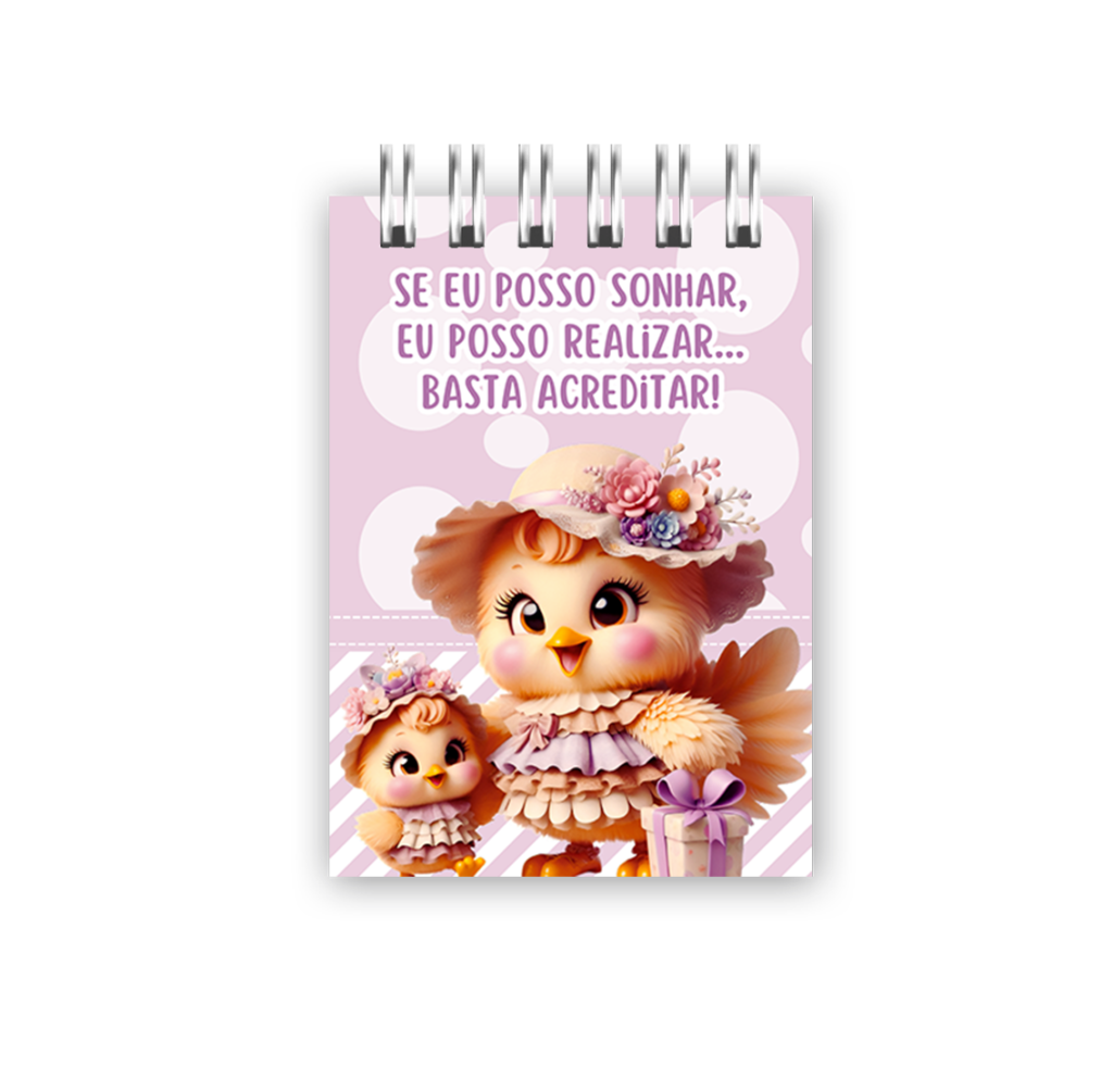 Kit Capas para Bloco A6 Cuddly Chicken (Nath) - Imagem 8