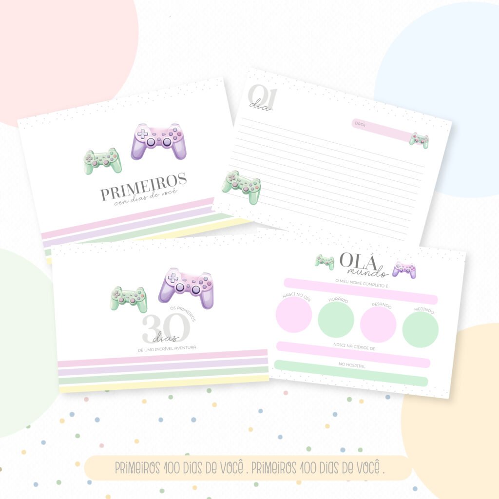 Game Menina - Kit Maternidade - Imagem 7