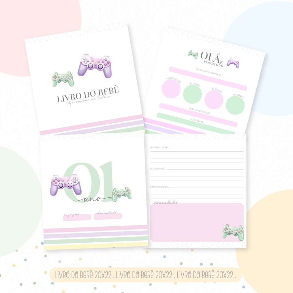 Game Menina - Kit Maternidade - Imagem 4