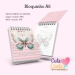 Caderno Pautado A5 + Bloquinho A6 – Dreamy Boho N2 (Cute Corte) - Imagem 2