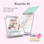 Caderno Pautado A5 + Bloquinho A6 – Dreamy Boho N3 (Cute Corte) - Imagem 2