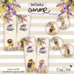 Kit Infinito Amor - Dia Das Mães (Crys Arts) - Imagem 4