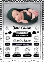 COMBO Quadro Fotos - Nascimento em PSD - Imagem 6