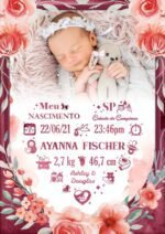 COMBO Quadro Fotos - Nascimento em PSD - Imagem 12