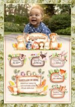 COMBO Quadro Fotos - Nascimento em PSD - Imagem 13