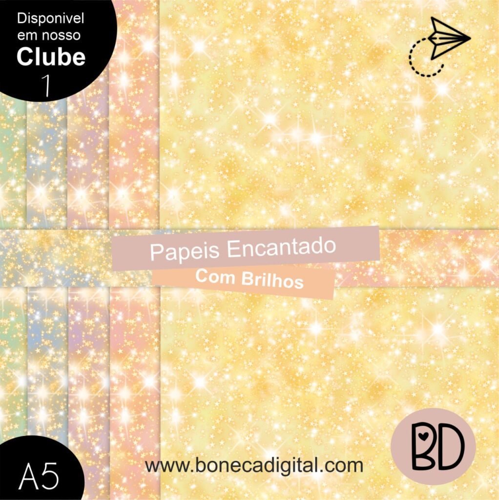 Papeis encantado Kit Digital – Papel Encantado - Imagem 1
