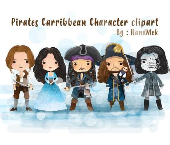 Piratas do Caribe - Kit Digital - Imagem 1