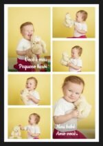 COMBO 1 Quadro Fotos - Bebê em PSD - Imagem 14