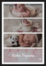 COMBO 1 Quadro Fotos - Bebê em PSD - Imagem 26
