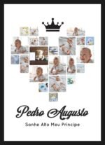 COMBO 1 Quadro Fotos - Bebê em PSD - Imagem 3