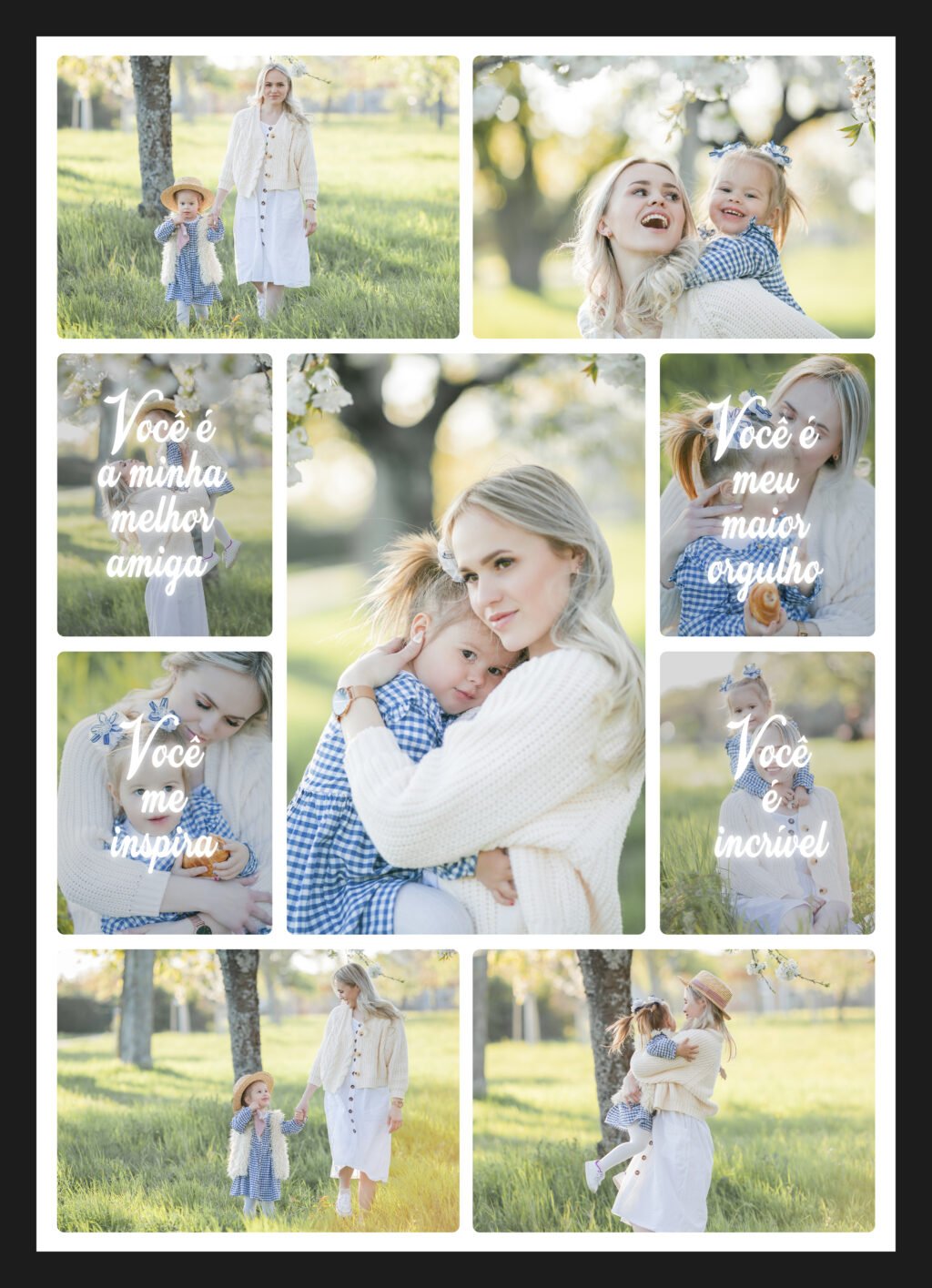 COMBO Quadro Fotos V1 - Dia das Mães em PSD - Imagem 11