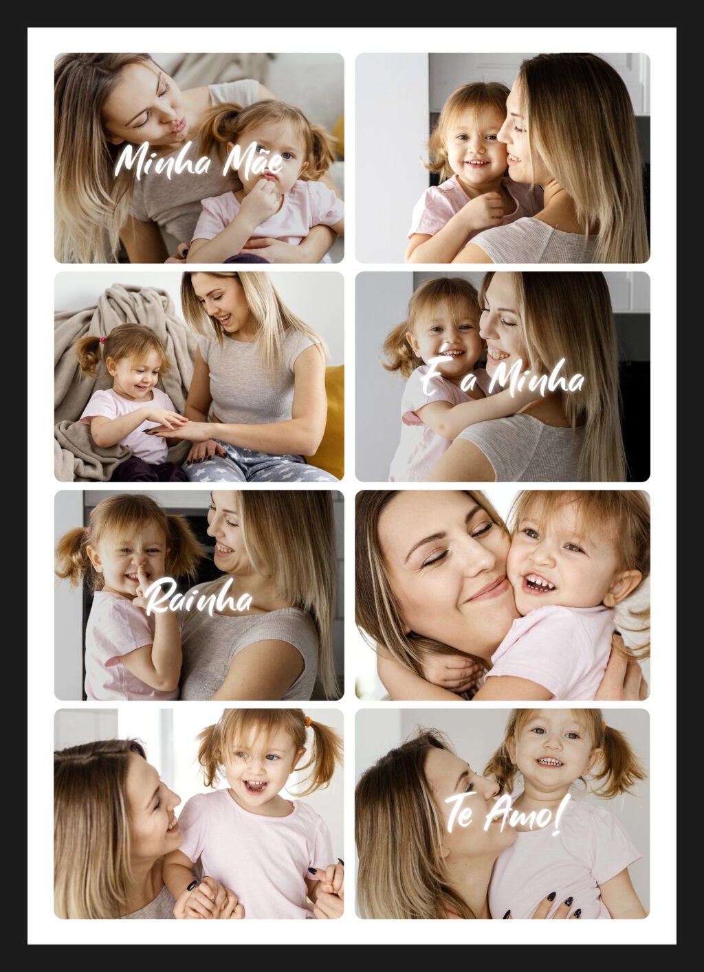 COMBO Quadro Fotos V1 - Dia das Mães em PSD - Imagem 13