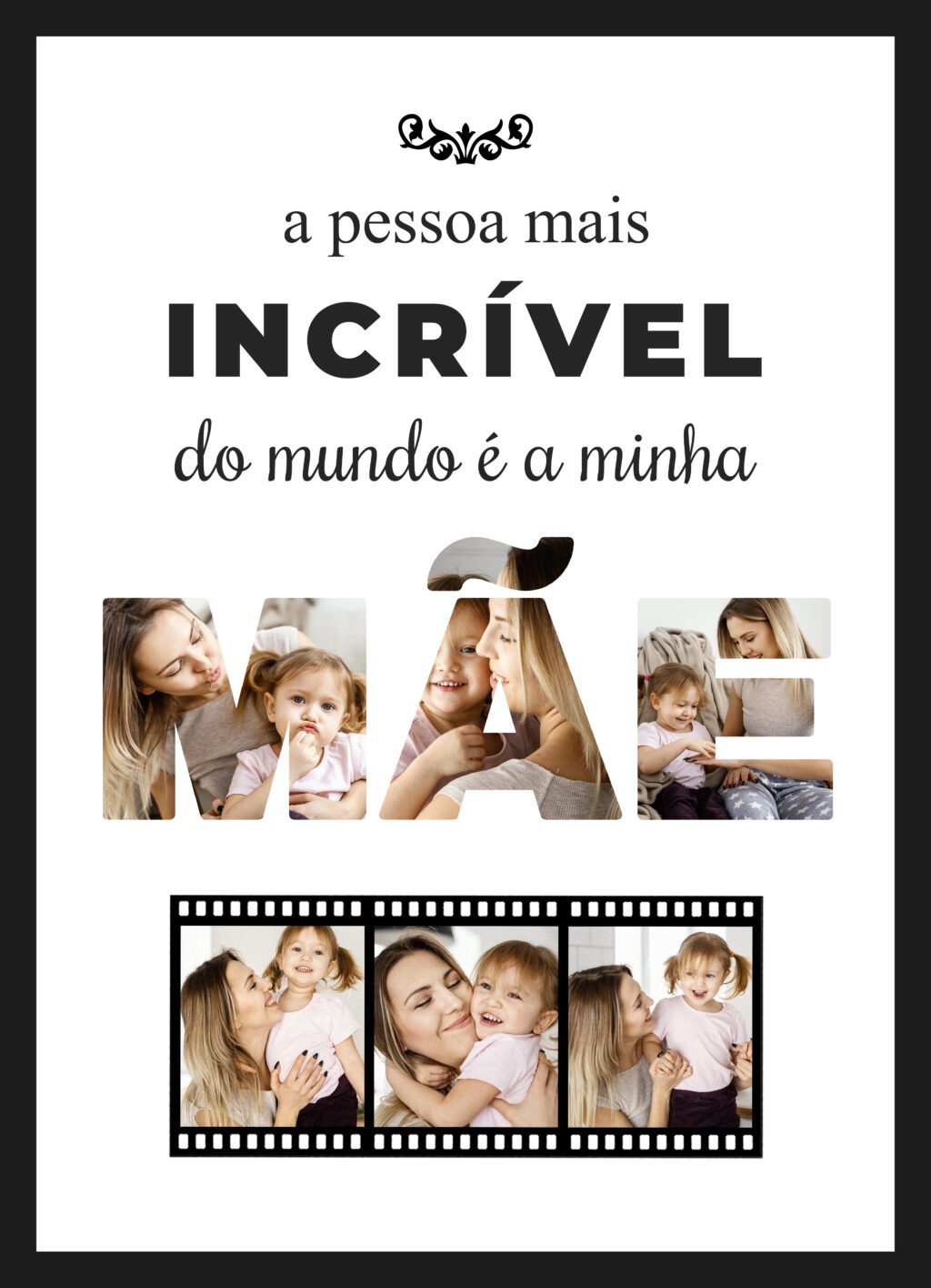 COMBO Quadro Fotos V1 - Dia das Mães em PSD - Imagem 16
