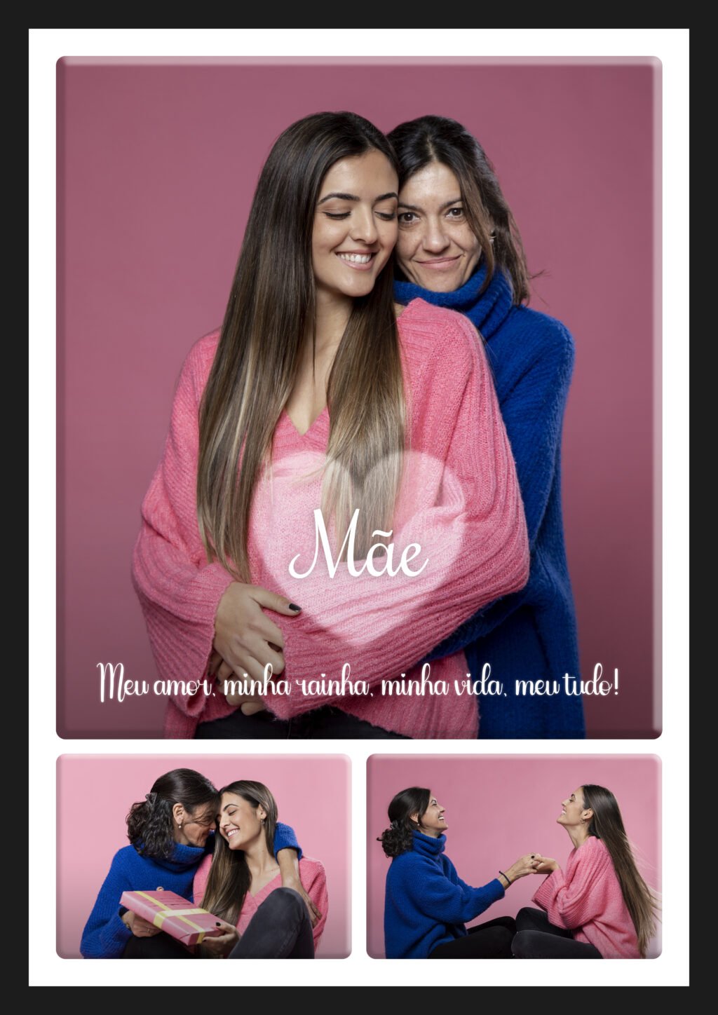 COMBO Quadro Fotos V1 - Dia das Mães em PSD - Imagem 18