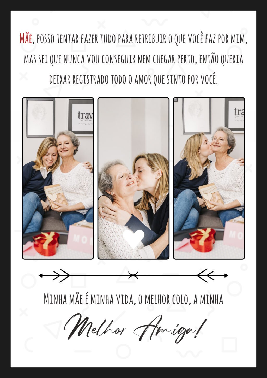 COMBO Quadro Fotos V1 - Dia das Mães em PSD - Imagem 21