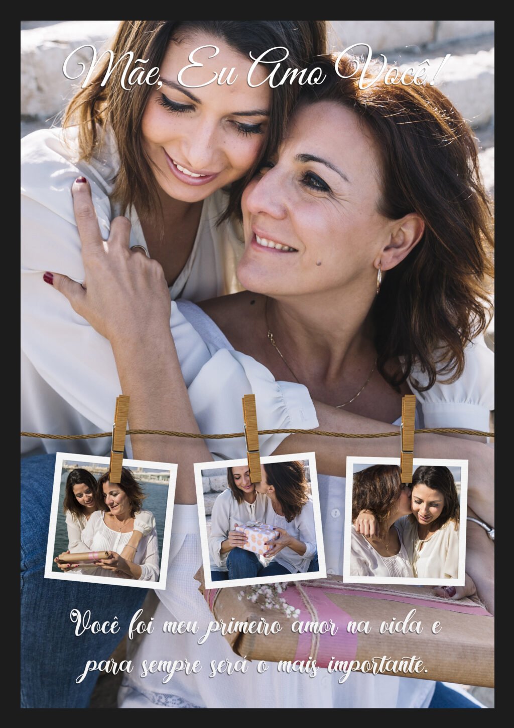 COMBO Quadro Fotos V1 - Dia das Mães em PSD - Imagem 27