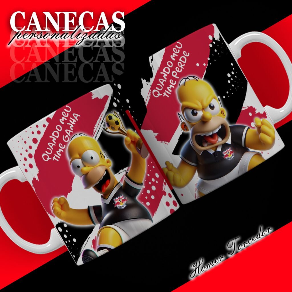 HOMER TORCEDOR - Simpsons (Adilson) - Imagem 18
