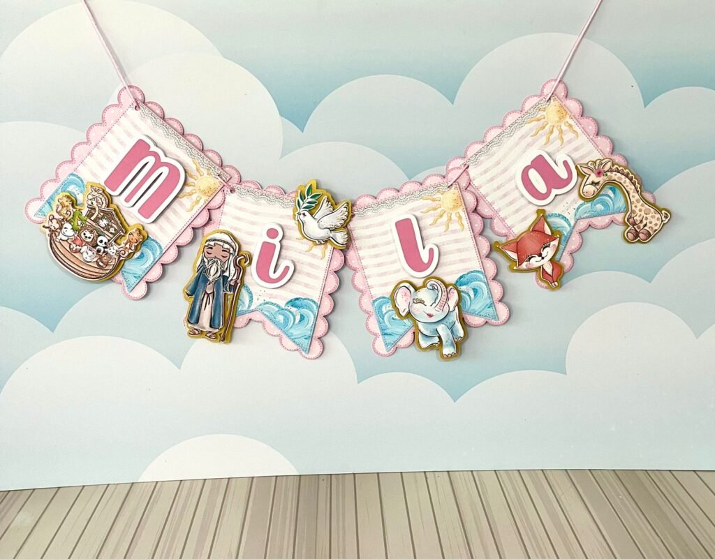 Arca de Noé Menina - Kit Avulso Festas - Imagem 16