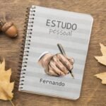 Caderno Estudo Pessoal JW Masculino (Bicho Papel)
