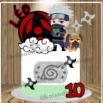 Kakashi (Naruto) - Topo de Bolo