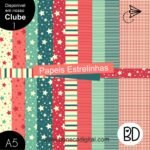 Kit Digital – Papéis Estrelinha