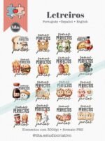 Par Perfeito - Combo Ilustrações e Papéis (Tita) - Imagem 3