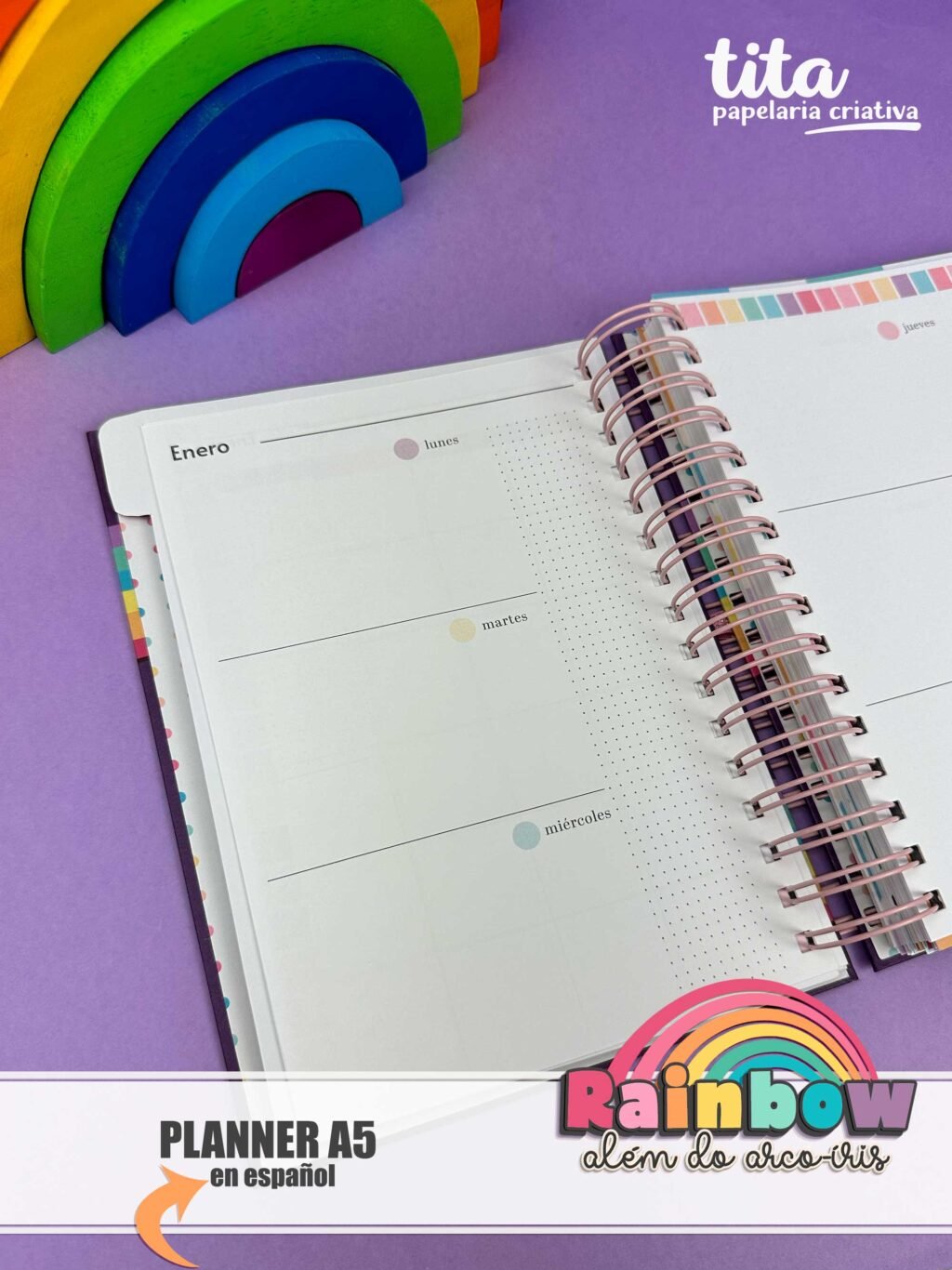 Rainbow - Combo de Encuadernación - En Español (Tita) - Imagem 12