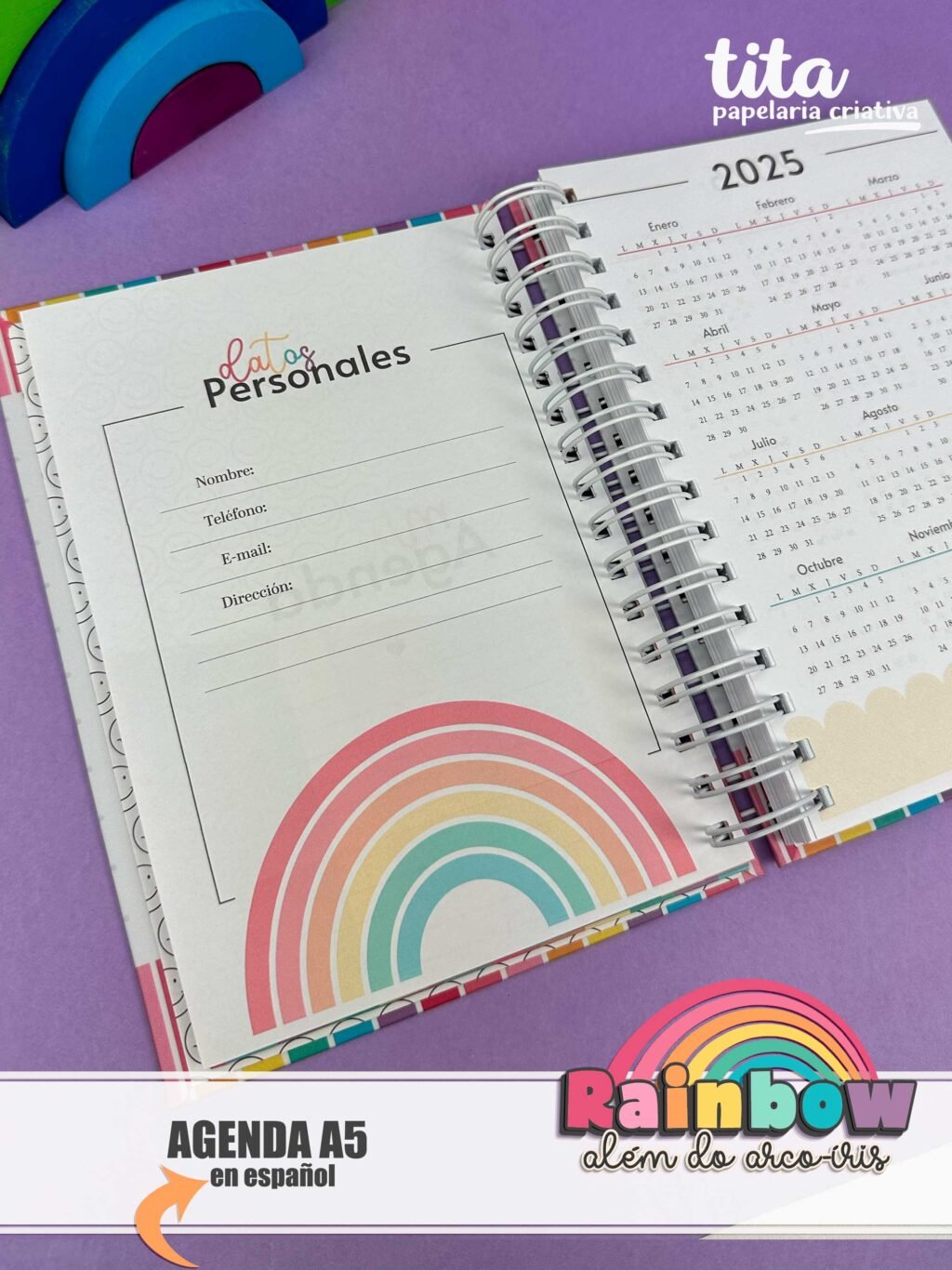 Rainbow - Combo de Encuadernación - En Español (Tita) - Imagem 19