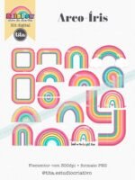 Rainbow - Combo Ilustrações e Papéis (Tita) - Imagem 2
