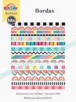 Rainbow - Combo Ilustrações e Papéis (Tita) - Imagem 3