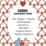 Par Perfeito - Combo Ilustrações e Papéis (Tita)