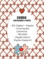 Par Perfeito - Combo Ilustrações e Papéis (Tita)