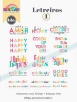 Rainbow - Combo Ilustrações e Papéis (Tita) - Imagem 4