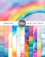 Rainbow - Combo Ilustrações e Papéis (Tita) - Imagem 6