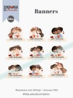 Sintonia do Amor - Combo Ilustrações e Papéis (Tita) - Imagem 3