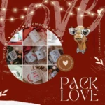 PACK Love 2024 - Artes para Canecas (Canecas em Laços)