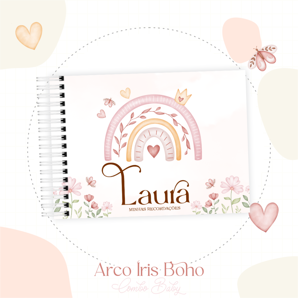 Arco Íris Boho - Kit Maternidade - Imagem 4