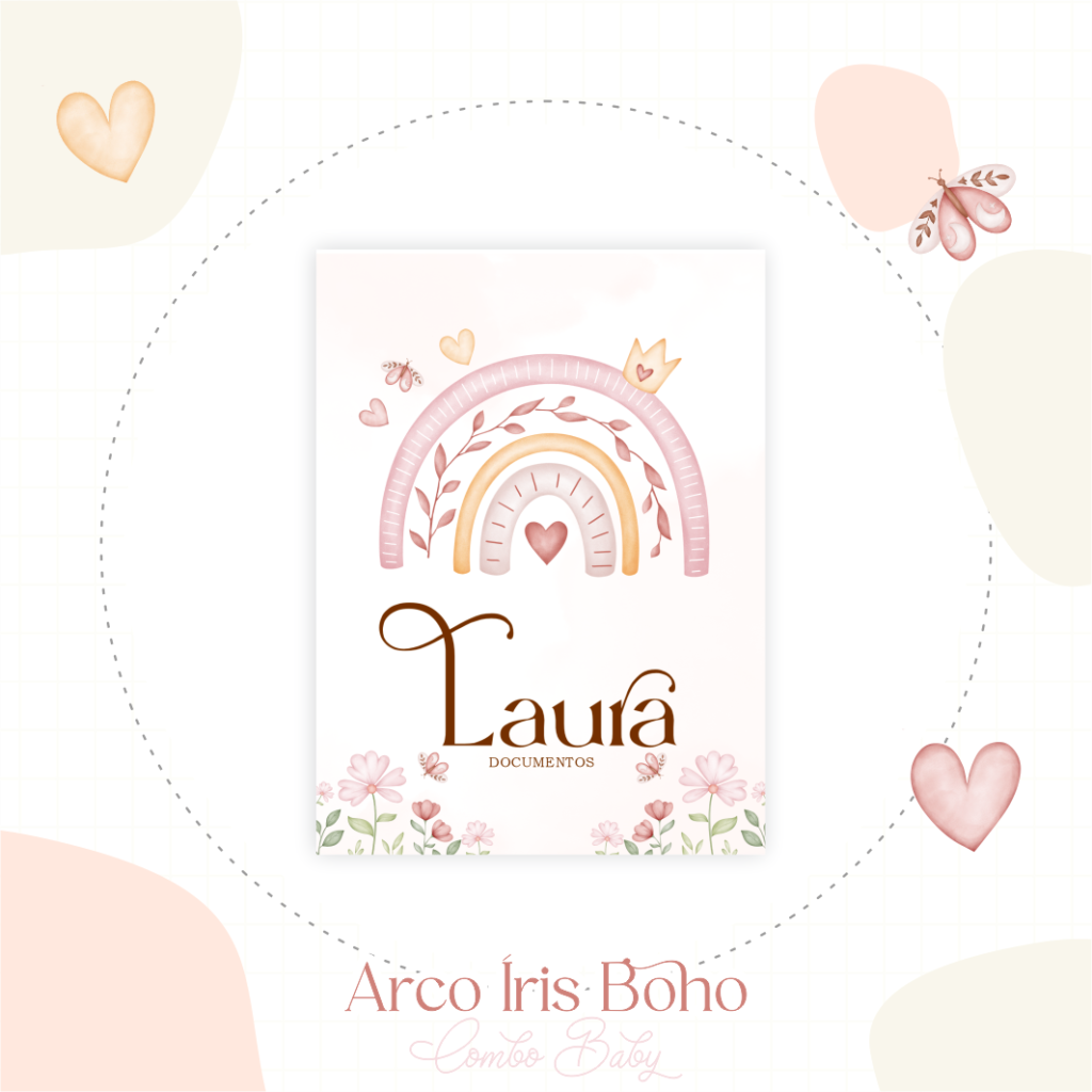 Arco Íris Boho - Kit Maternidade - Imagem 6