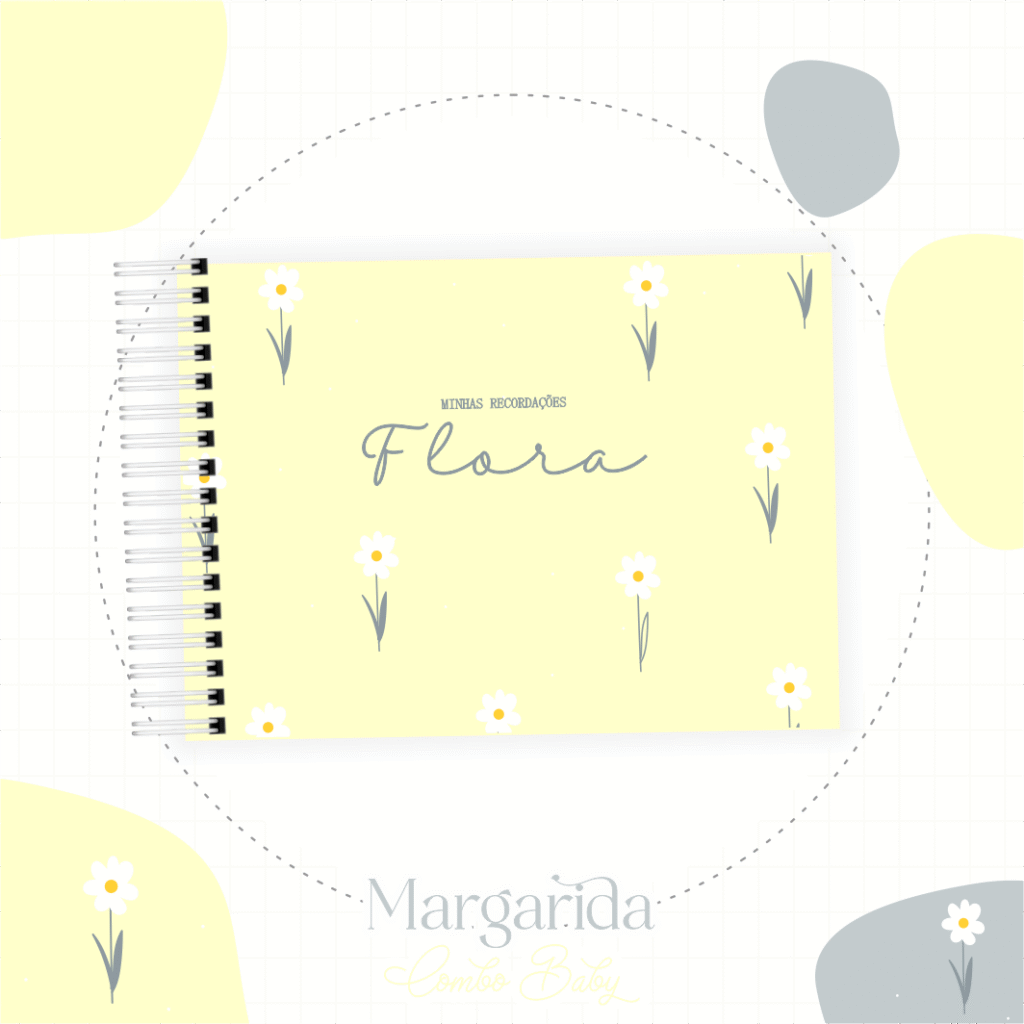 Margaridas 4 - Kit Livro do Bebê - Imagem 2