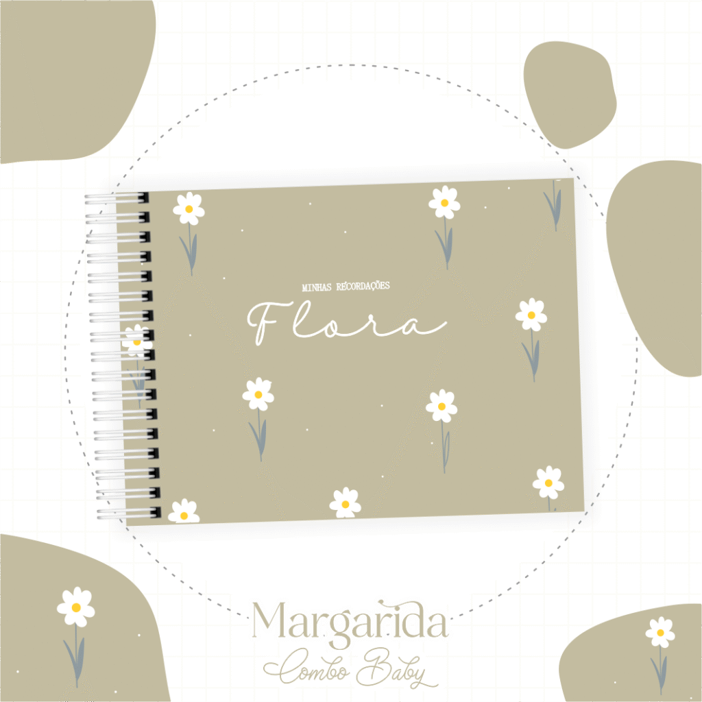 Margaridas 5 - Kit Livro do Bebê - Imagem 2
