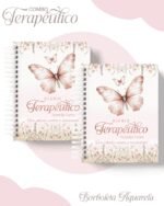 Kit Borboleta Aquarela - Coleção Terapêutico (Pamella)