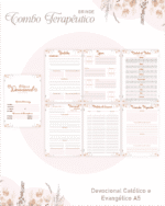 Kit Devocional Borboleta Aquarela - Coleção Terapêutico (Pamella) - Imagem 2