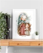 Kit Digital Ilustrações Santana Vó de Jesus - Santinhos (Carinas Paper) - Imagem 11