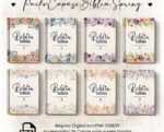 COMBO Capas Bíblia - Spring Flower (Encaderna com Amor)